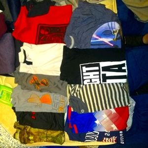 Huge bundle of boys under armour shirts!!